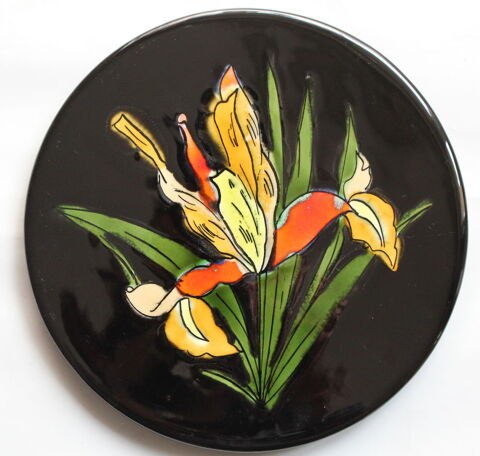 Dessous de plat fleuri LA ROUE Vallauris 32 Issy-les-Moulineaux (92)