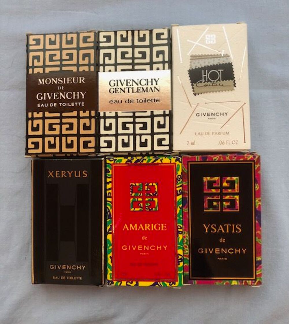 Collection de Miniatures de parfums - ann&eacute;es 70-90 