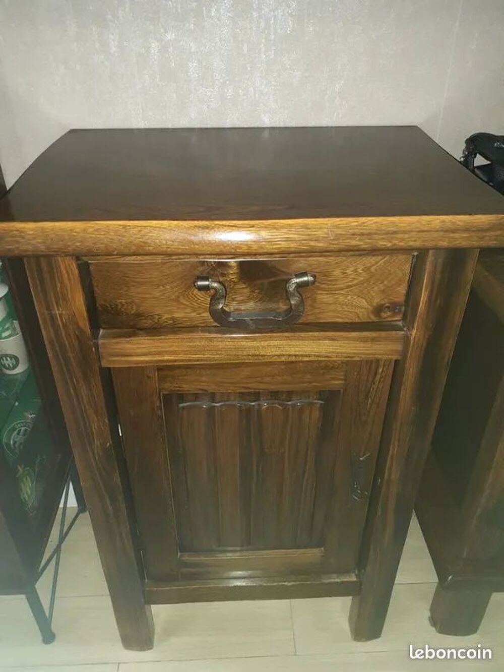 LOT salle &agrave; manger ch&egrave;ne massif 9 pi&egrave;ces Meubles