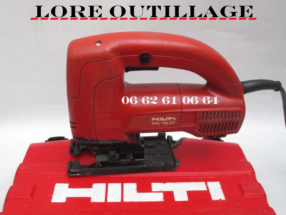 HILTI WSJ 750 ET / Scie sauteuse Bricolage