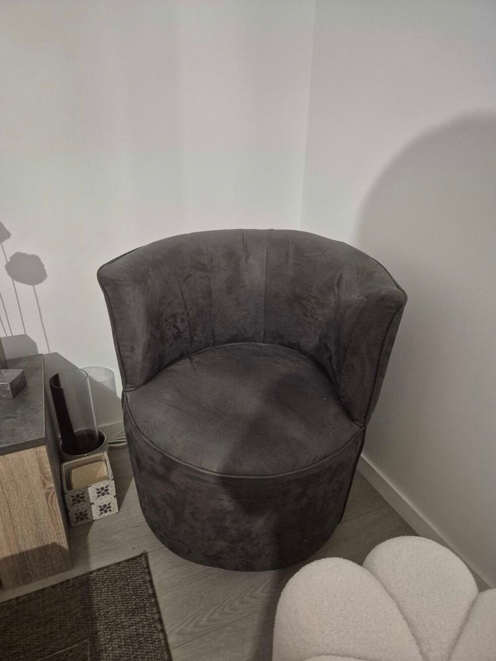 Fauteuil Gris fonce Décoration