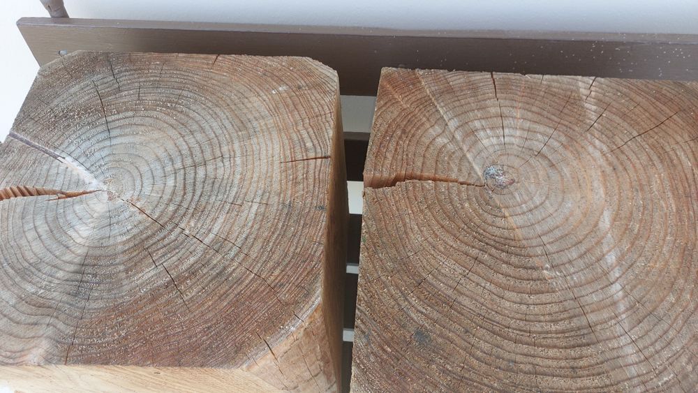 2 blocs bois pour fabriquer table banc et autre Meubles