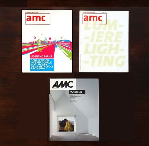 AMC, Grand Paris, Maison, Lumière, revue, Lot de 3, TBE 21 Paris 4 (75)