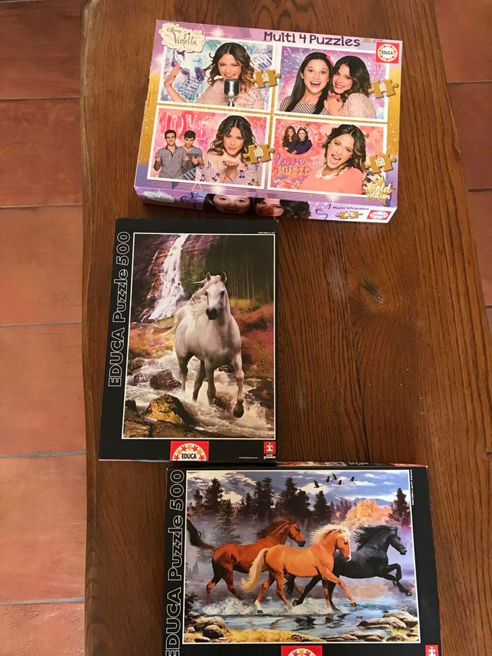 Lot de 3 puzzles Jeux / jouets