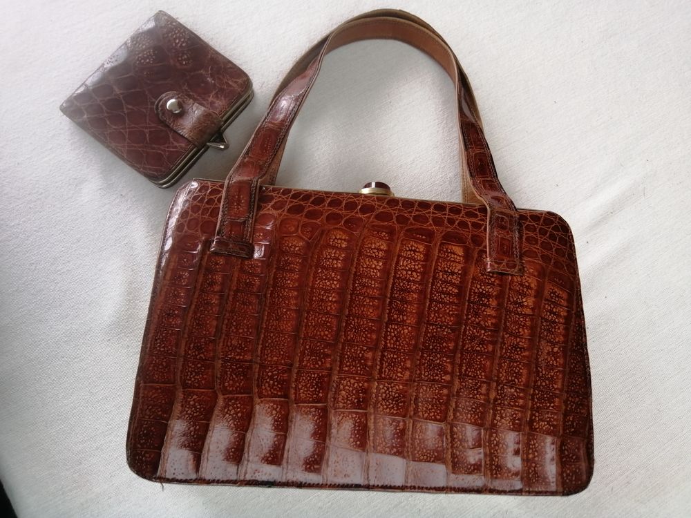SAC CROCO Maroquinerie