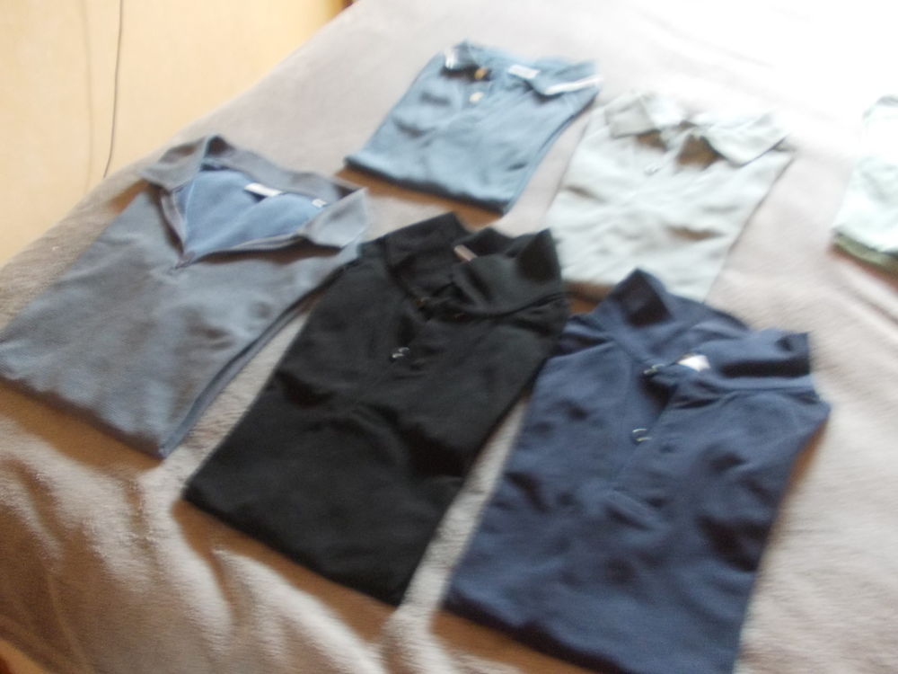 lot de 5 polos homme, taille S Vêtements