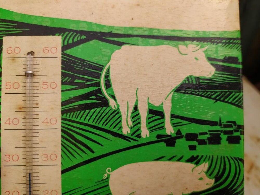 Thermom&egrave;tre Publicitaire Aliment Animal Cofna Agricole
