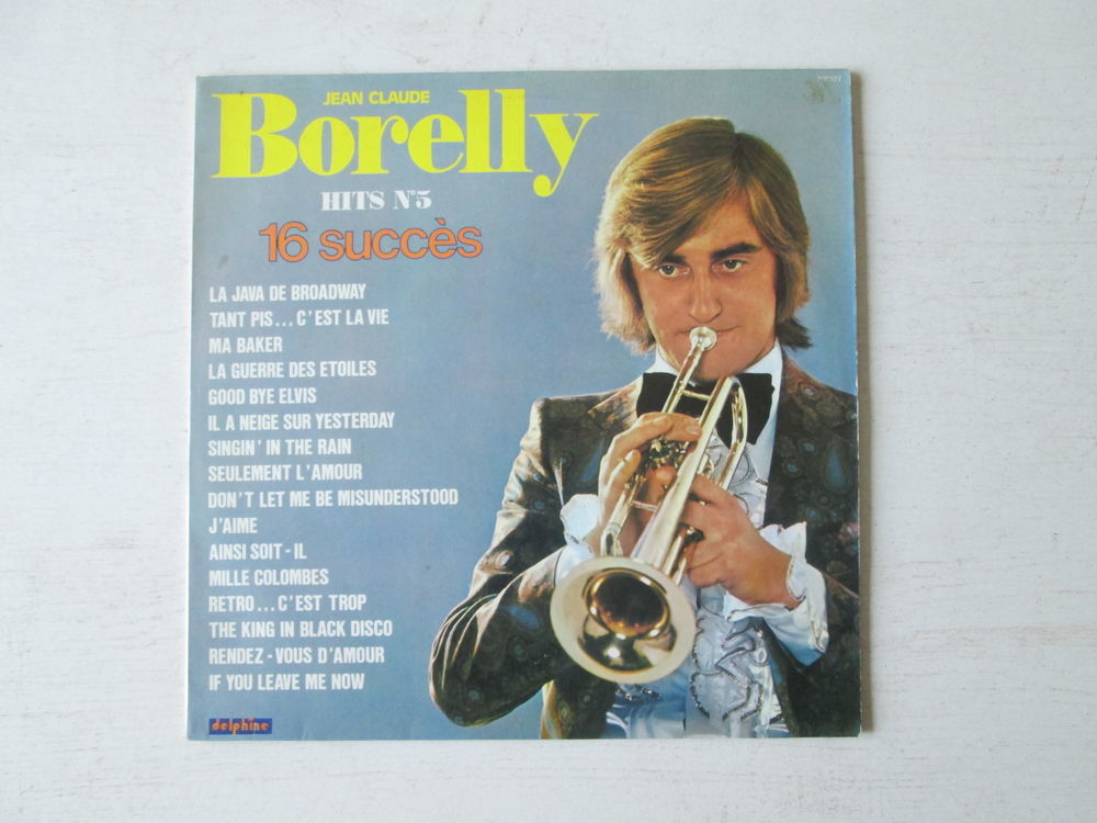 Jean-Claude Borelly Hits n&deg;5 CD et vinyles
