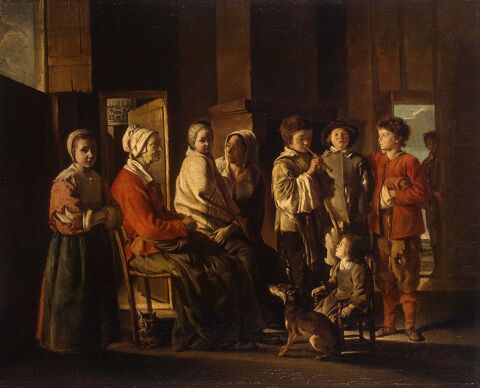 Achte tableaux anciens tout sujet 1000 Fontainebleau (77)