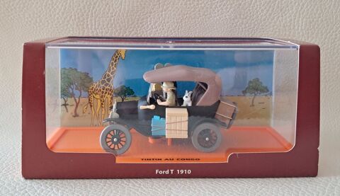 mod�le r�duit en voiture tintin Ford T 1910 tintin au Congo 50 Carnon Plage (34)