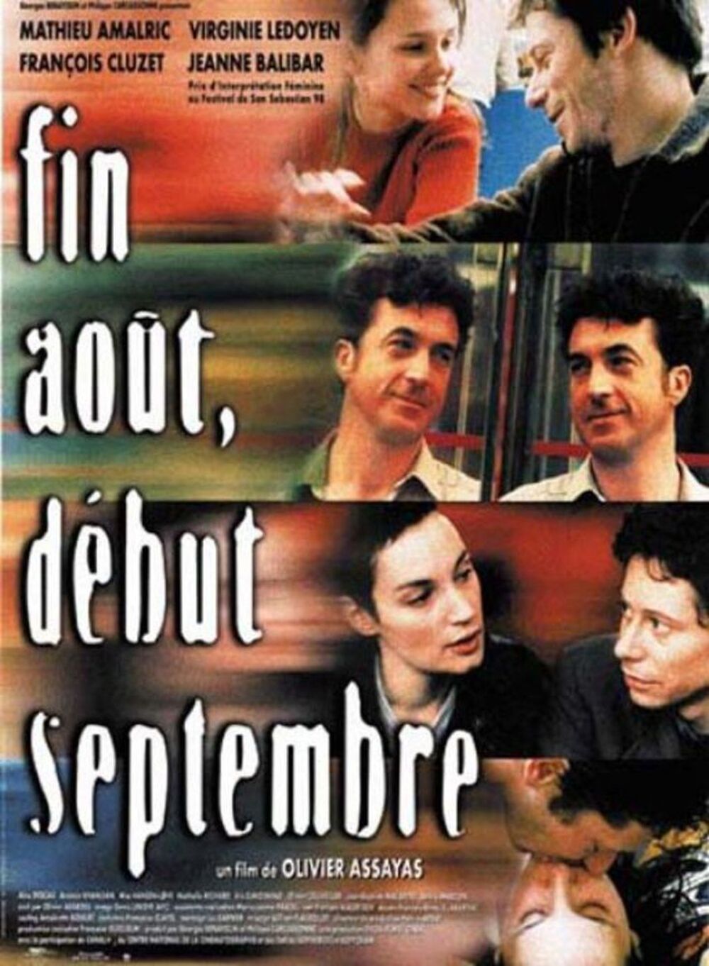 "Fin Aout, Debut septembre" 1999 Affiche cin&eacute;ma 120x160 Décoration
