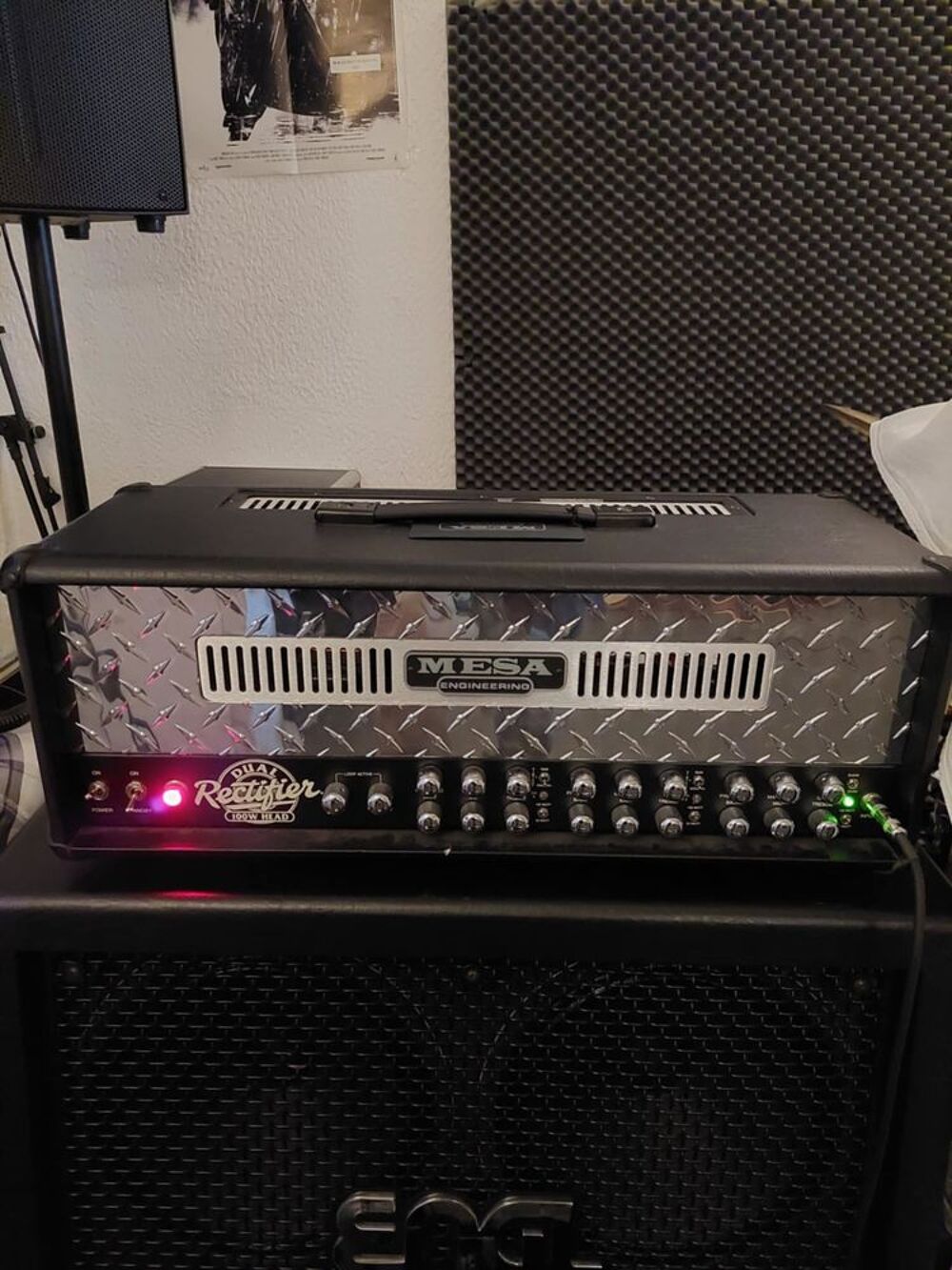 T&ecirc;te d'Amplificateur Mesaboogie Dual Rectifier 100W Instruments de musique