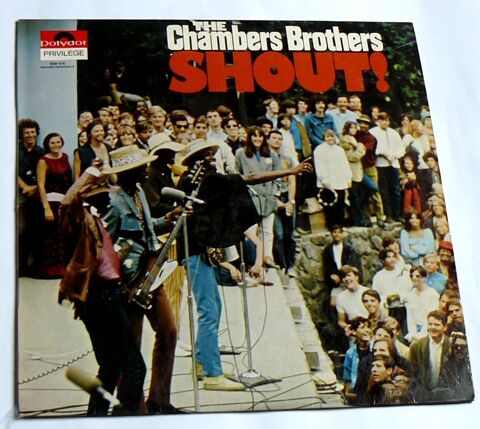 LP The CHAMBERS BROTHERS : Shout! - Polydor 658 126 - 1968 16 Argenteuil (95)