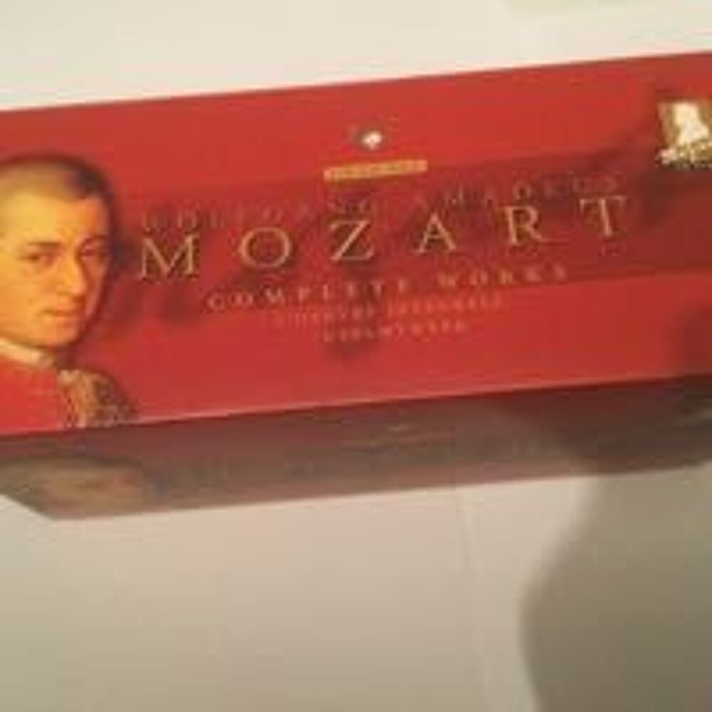 Coffret de 169 CD Wolfgang Amadeus MOZARD. Compl&egrave;te Works. L'oeuvre Int&eacute;grale Gesamtwerk CD et vinyles
