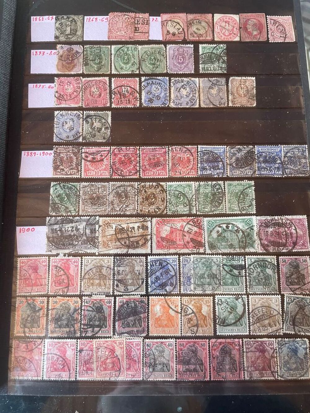 Album collection de timbres Europe 