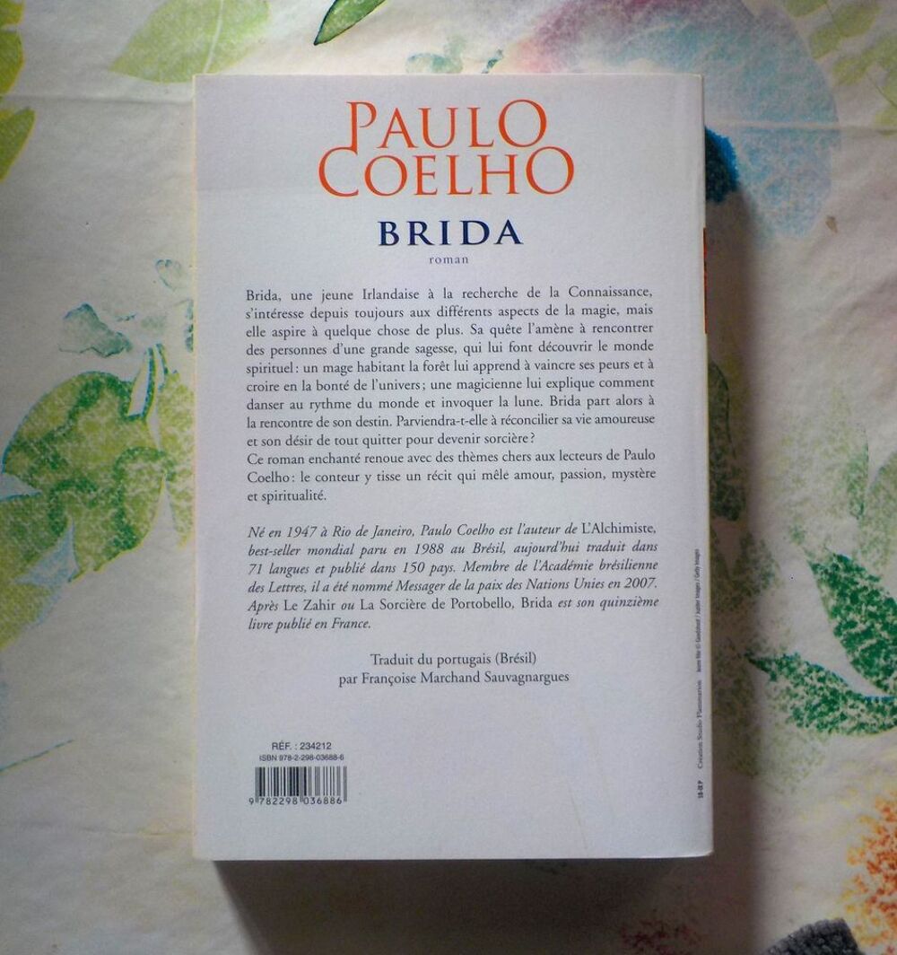 BRIDA de Paulo COELHO Ed. France Loisirs/de Noyelles Livres et BD