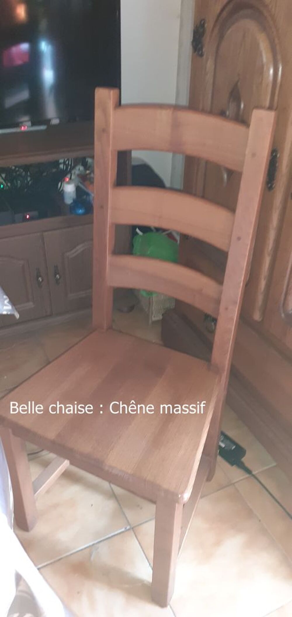 Superbe Salle &agrave; Manger bois massif Meubles