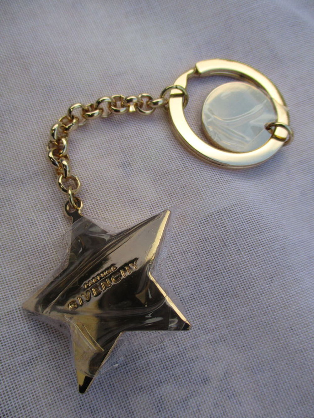 Porte-Clefs Fantaisie Dor&eacute; - Neuf 
