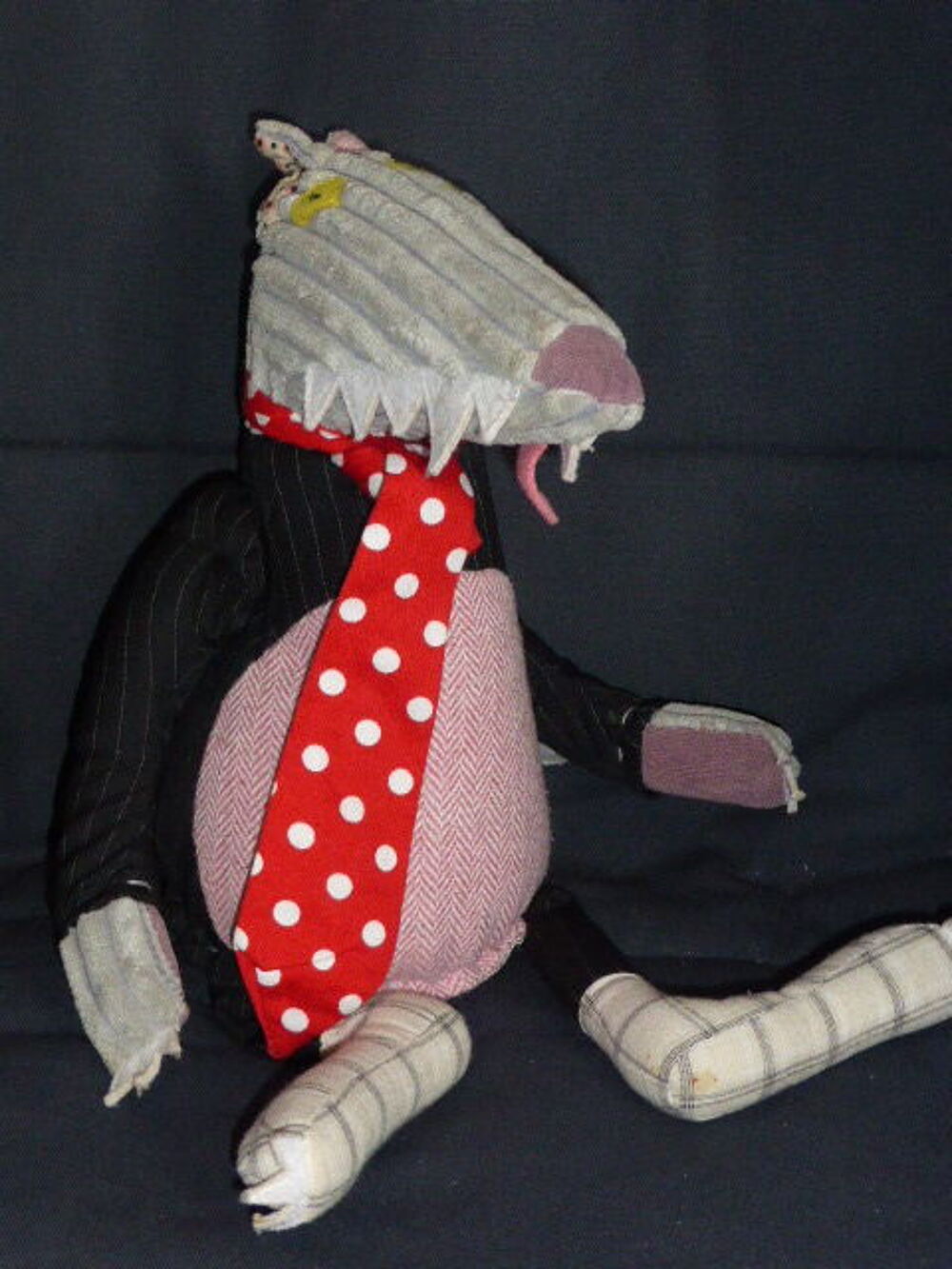 Peluche Original D&eacute;glingos Bigbos le loup Jeux / jouets
