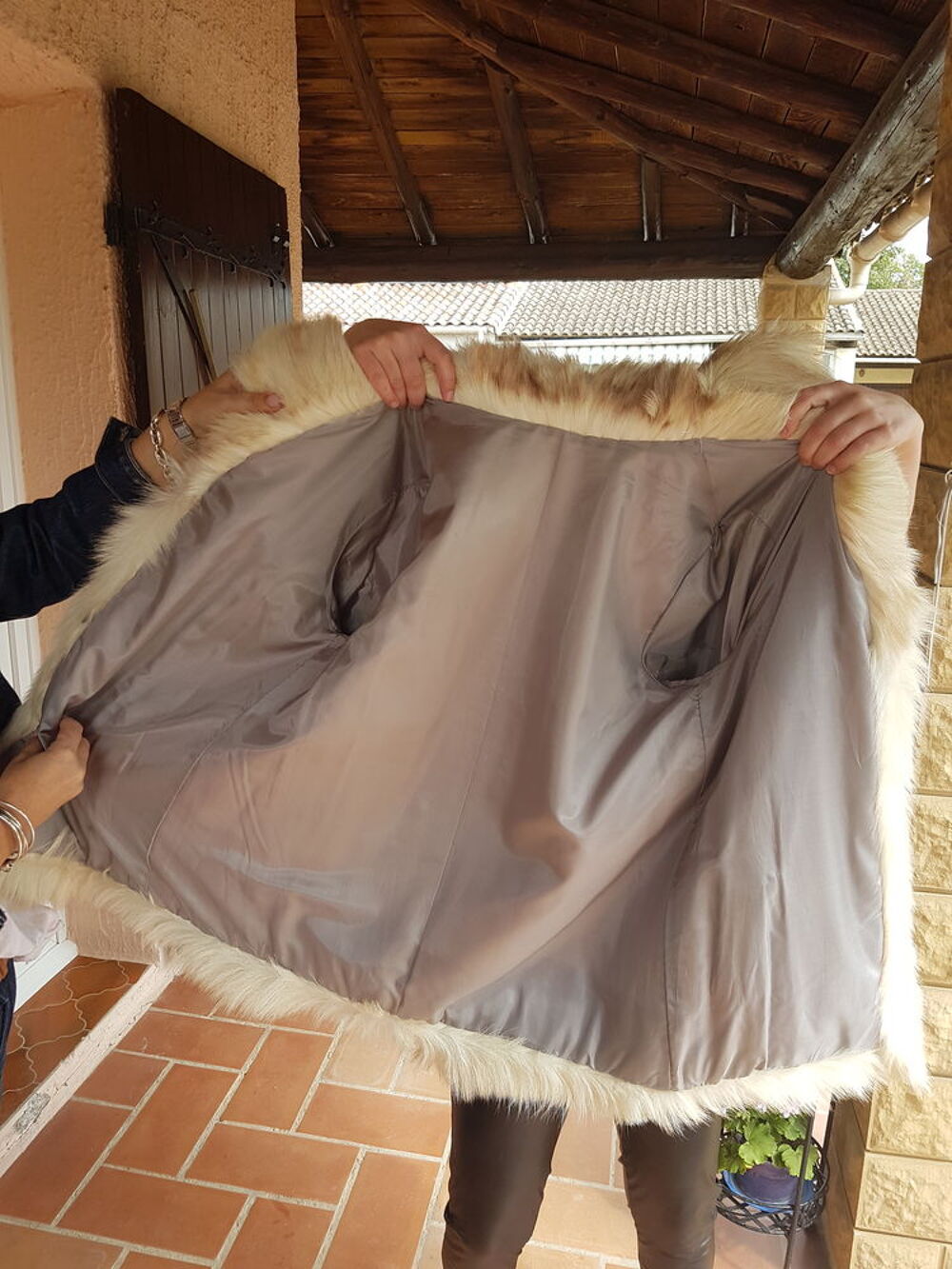 manteau fourrure Vêtements