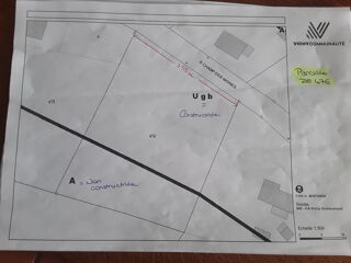  Terrain  vendre 1880 m Abrest