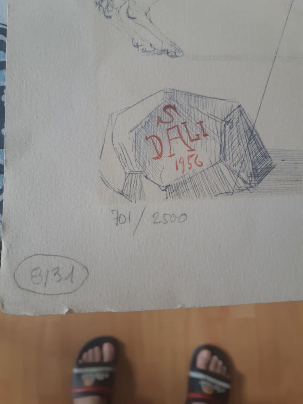 lithographie dali Décoration