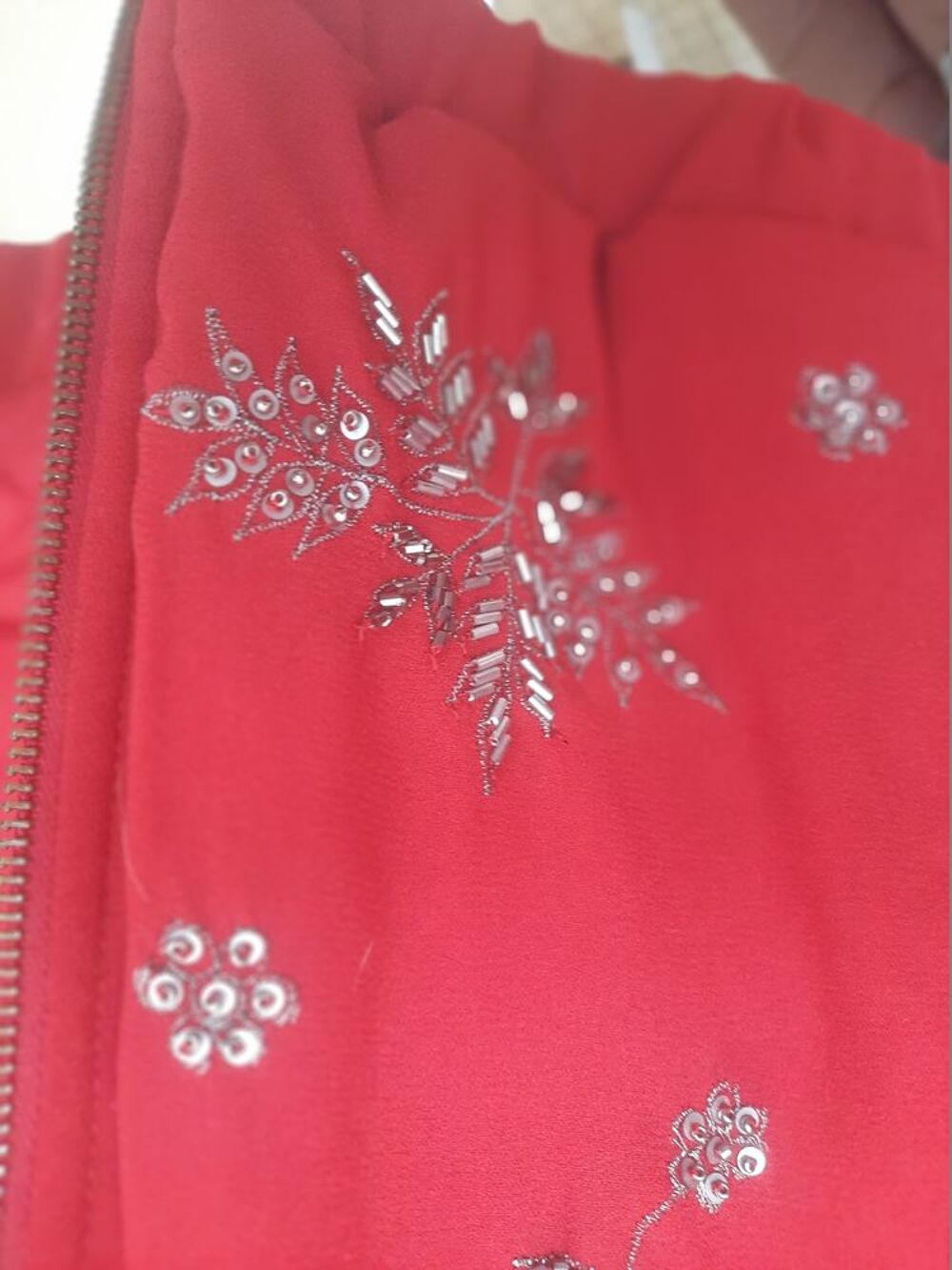 bloomer en cr&ecirc;pe brod&eacute; de sequins Vêtements