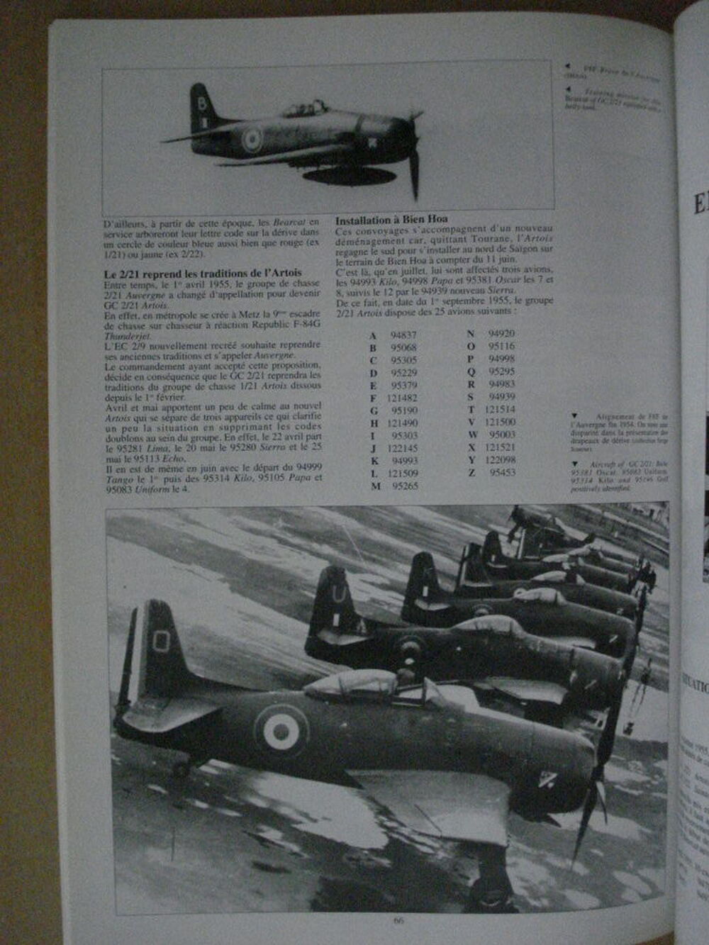 Les chasseurs Grumman de l'Arm&eacute;e de l'Air. Hors S&eacute;rie N&deg;6 Livres et BD