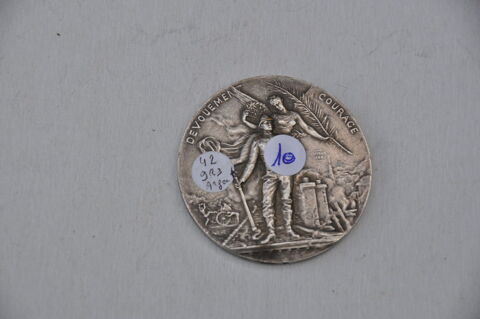 Mdaille de pompier d'EPERNAY argente n13 25 Saint-Germain (10)