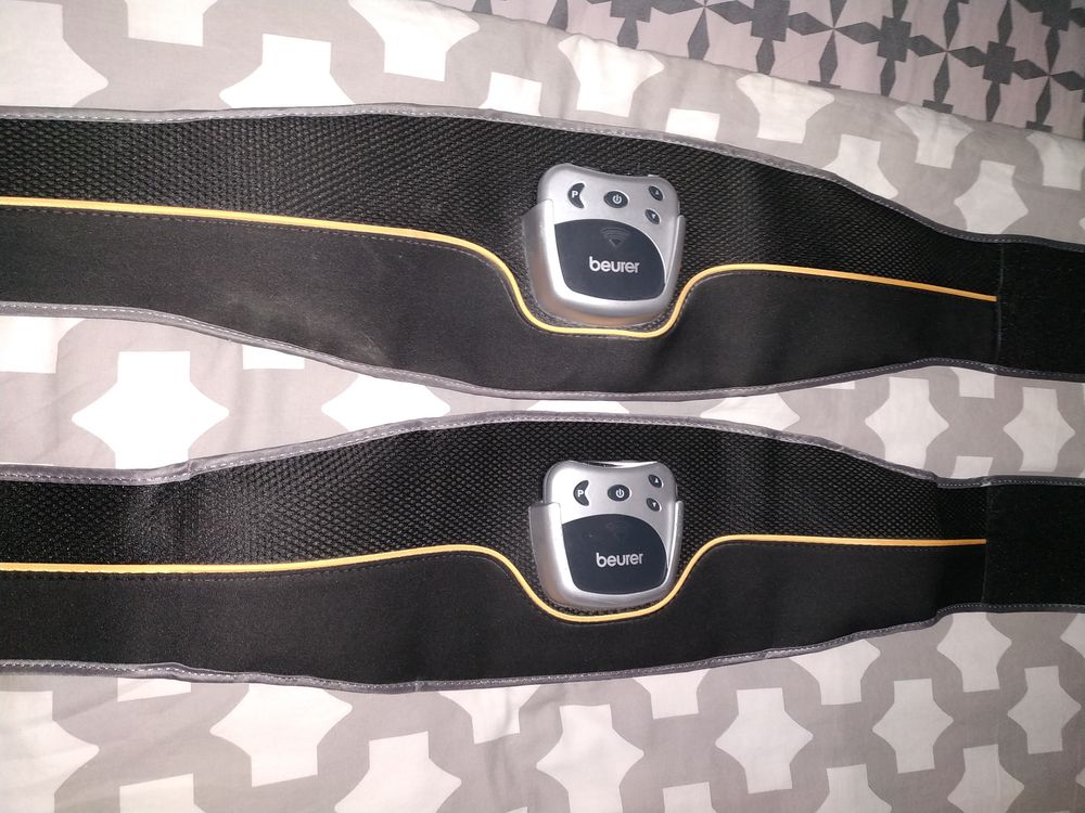Ceinture d'&eacute;lectrostimulation BEURER comme neuve Sports