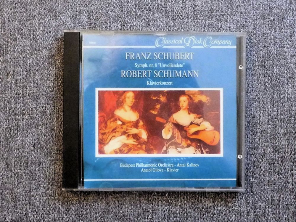 Franz Schubert- Robert Schumann- Classical Disk Company CD et vinyles