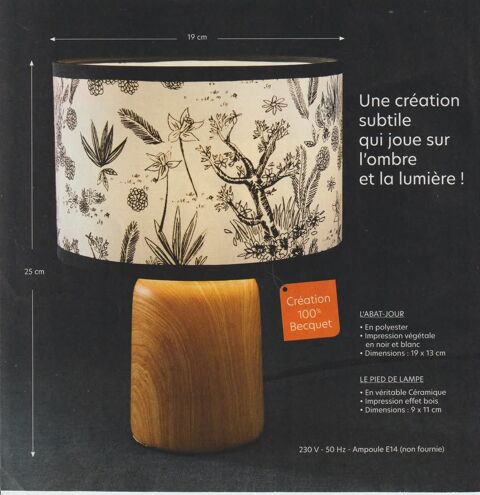 lampe imprim� v�g�tal neuve 5 Thors (17)