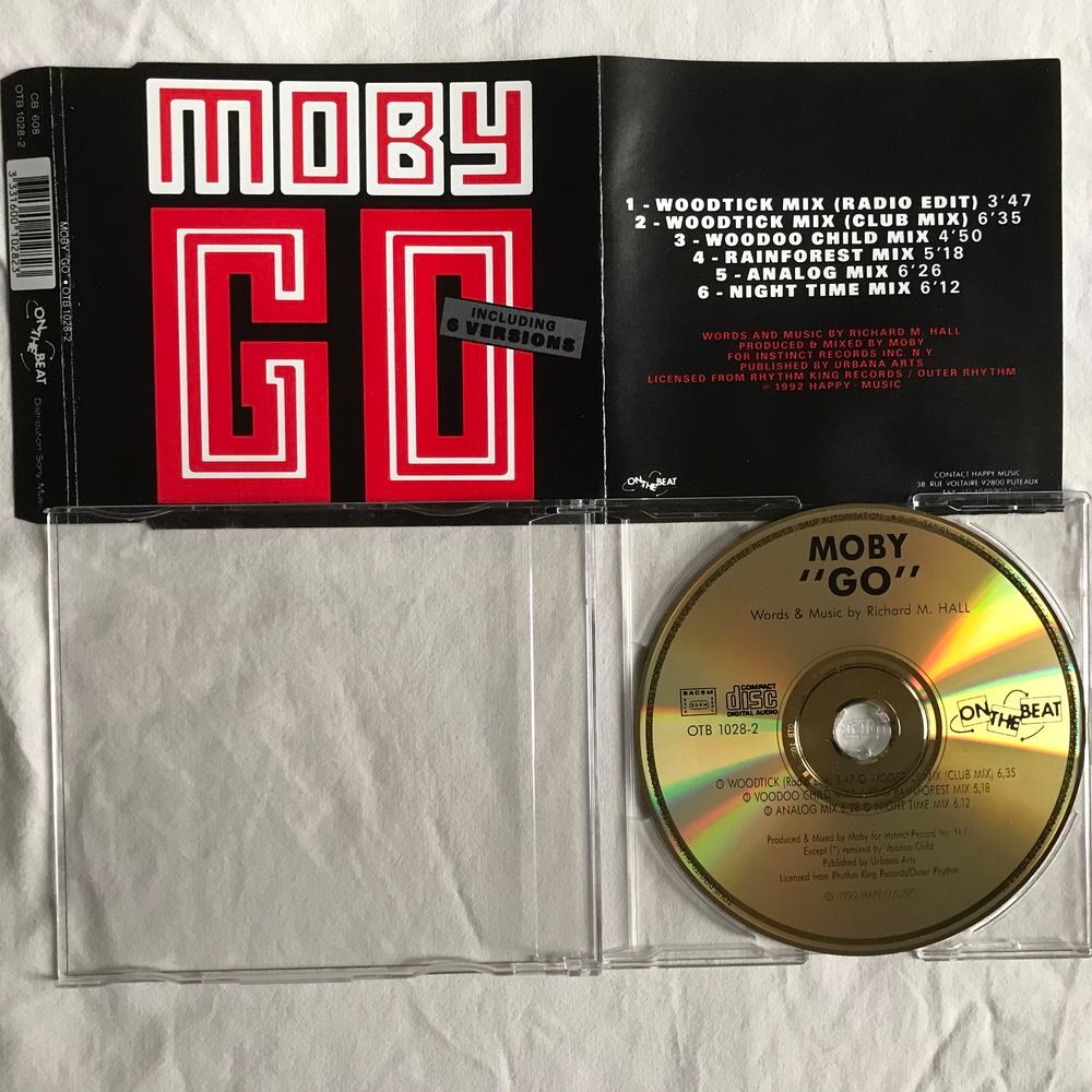 CD Moby - Go CD et vinyles