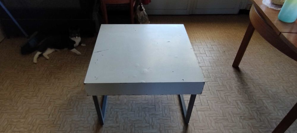 table basse blanche Meubles