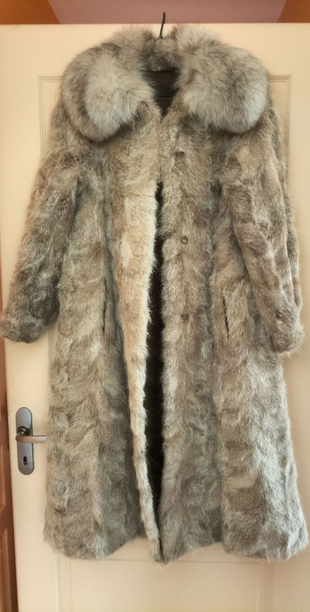 manteau fourrure de lapin Vêtements