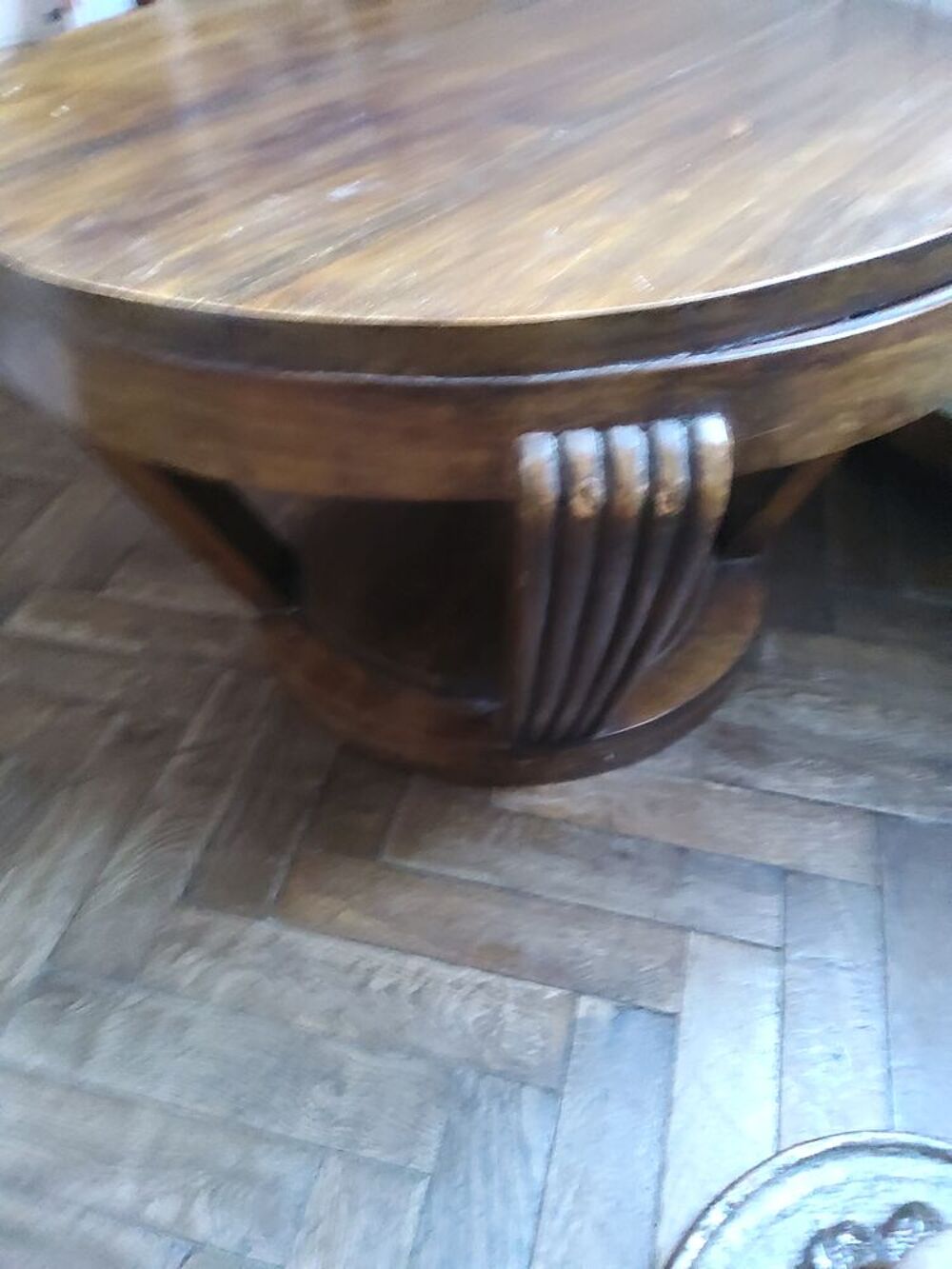 TABLE SALON RONDE EN BOIS Meubles