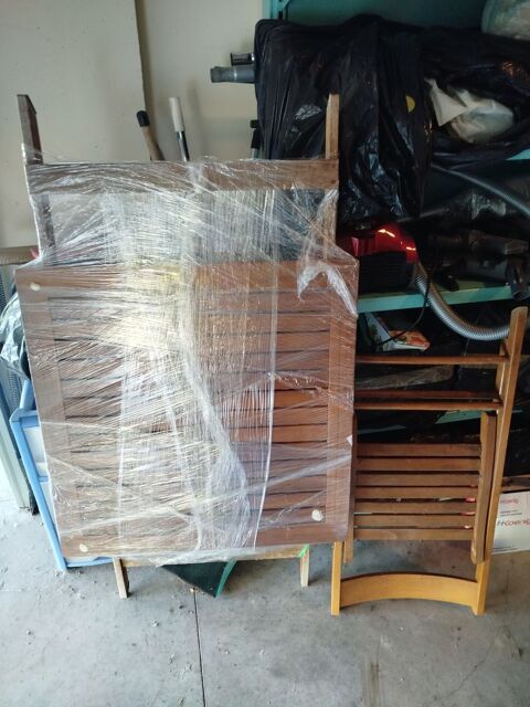 Table de jardin plus chaise 40 Lorette (42)