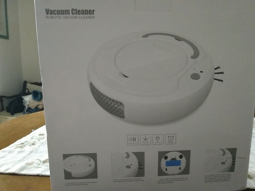 Robot Aspirateur-Laveur Electroménager