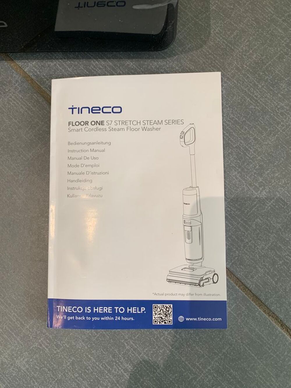 Aspirateur laveur vapeur Tineco Electroménager