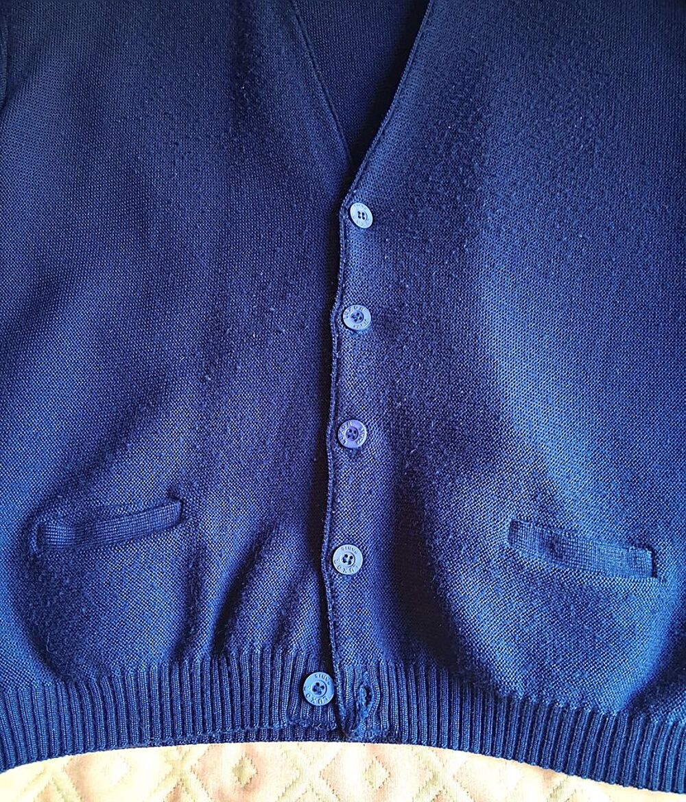 &Eacute;L&Eacute;GANT GILET POUR HOMME BLEU MARINE V�tements