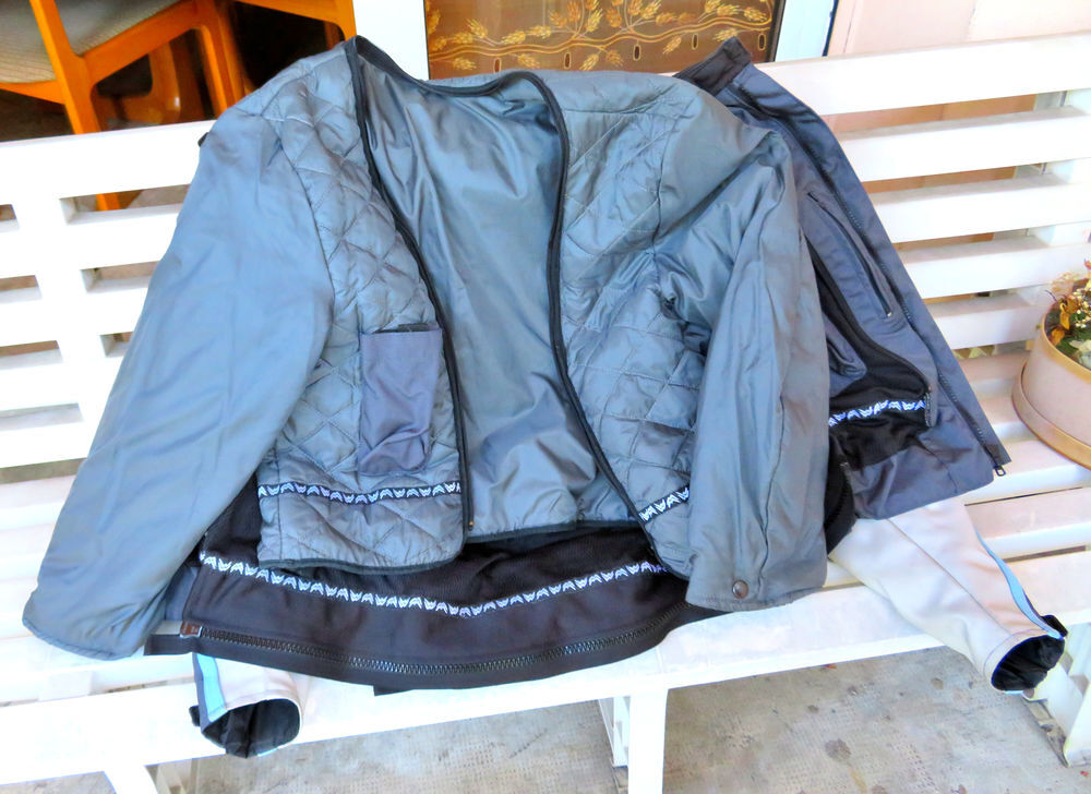 Blouson moto en tissu pour femme Vêtements