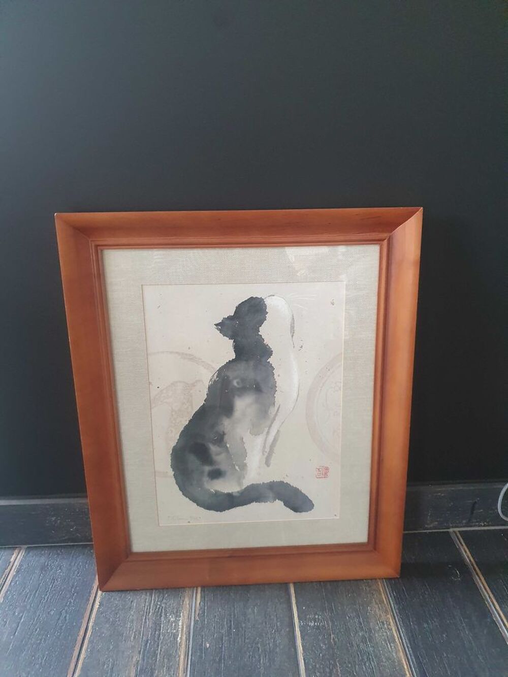Cadre chat Décoration