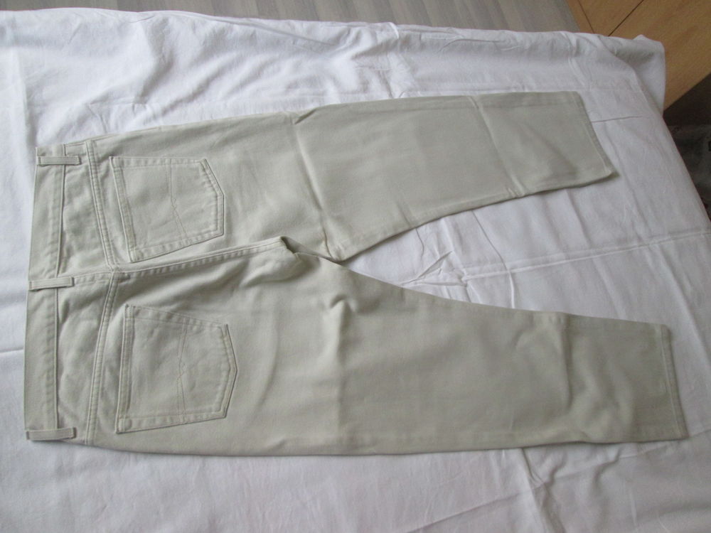 Pantalon jean beige The West Company homme taille 38/40 Vtements