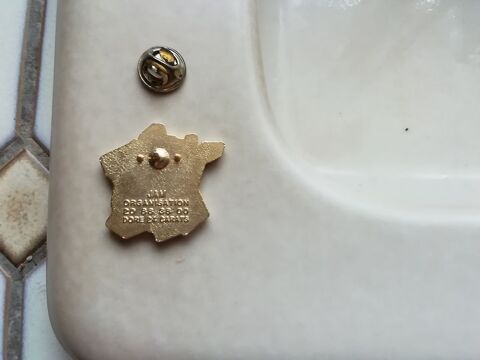 Pin's doré 24 carats   nn 5 Noyelles-lès-Vermelles (62)