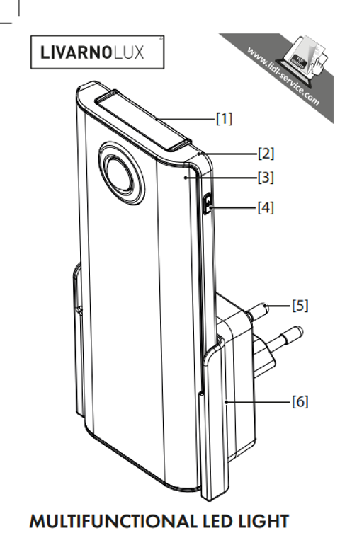 lampe de poche/détecteur de présence LIVARNOLUX 5 Montlouis-sur-Loire (37)