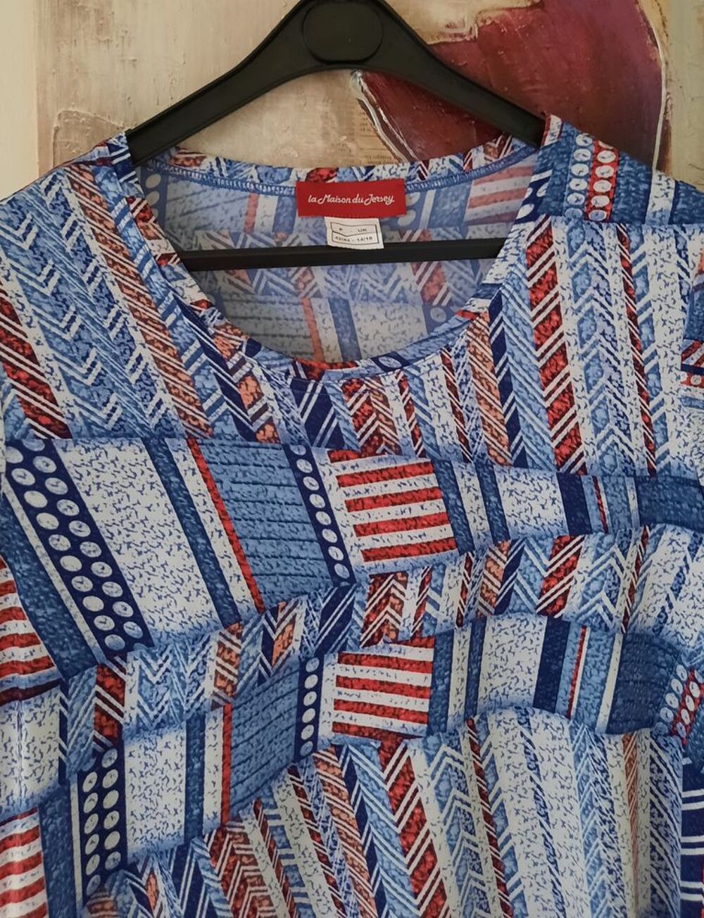  Tee shirt chic patchwork qualit&eacute; premium - LMDJ - 42 - 44 Vêtements