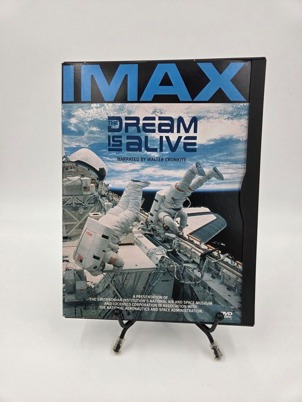 Film DVD Imax : The Dream is Alive en boite DVD et blu-ray