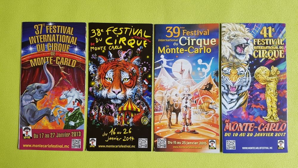 FESTIVAL INTERNATIONAL DU CIRQUE DE MONTE - CARLO 