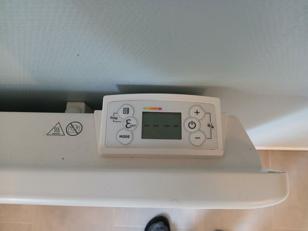 radiateur "AMAROC" NOIROT 1500W, neuf Bricolage