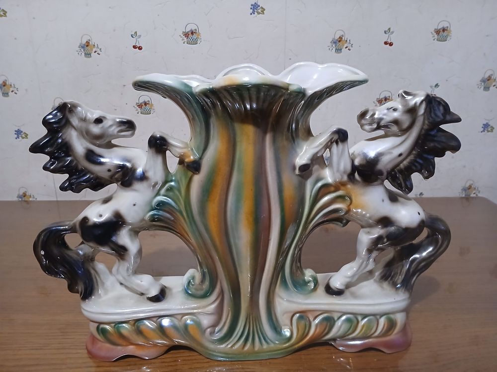 Vase deux chevaux Décoration